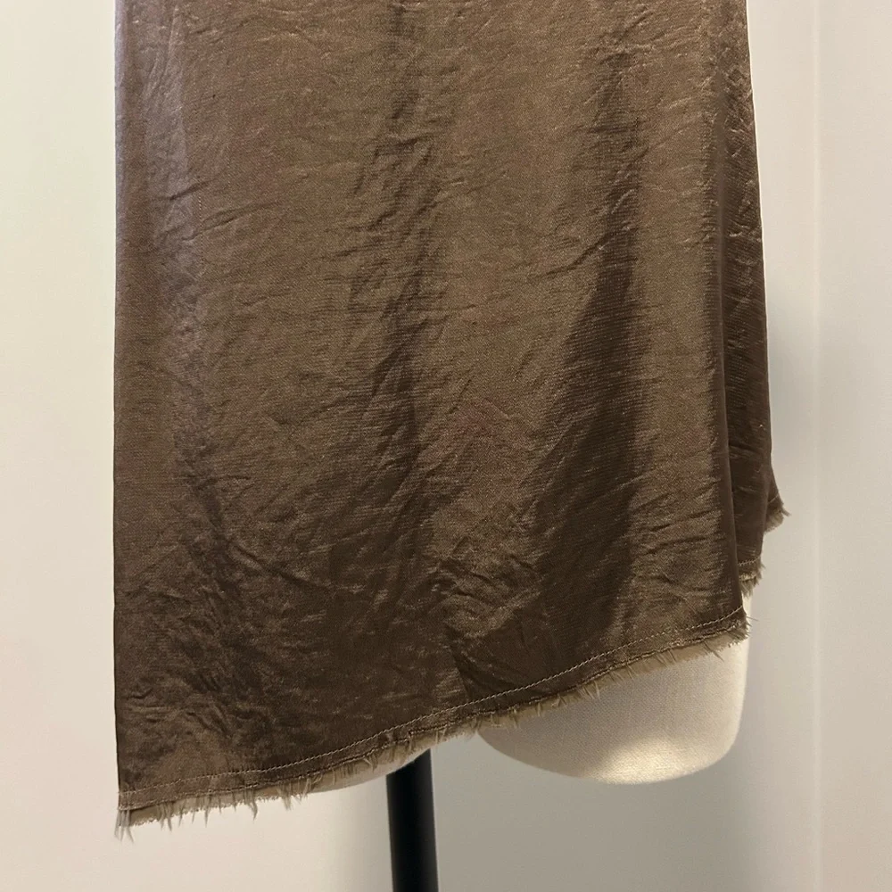 NWT Helmet Lang Silk Top - Picture 9 of 15